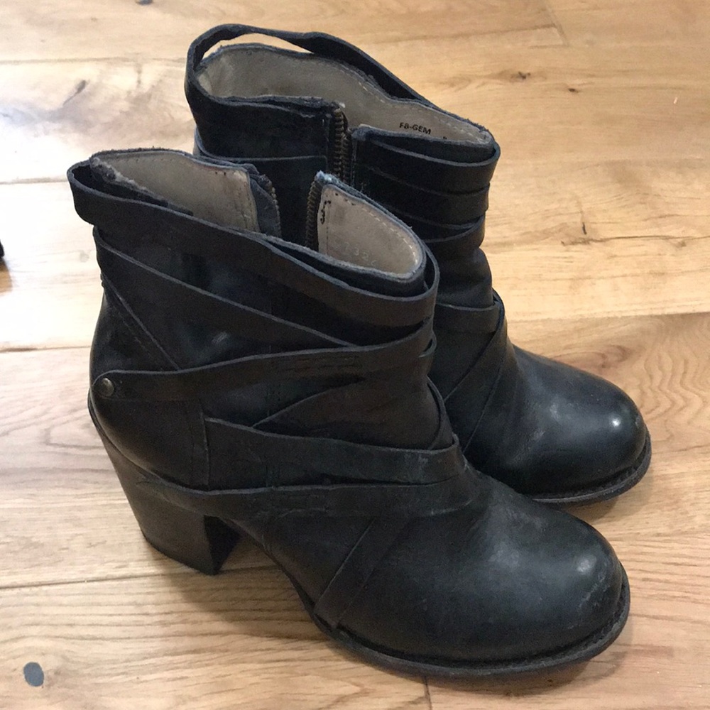 Freebird Black Booties